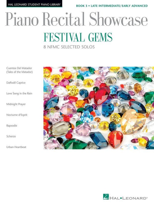 Piano Recital Showcase: Festival Gems Book 3 (HLSPL, Hal Leonard)