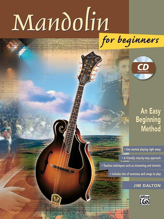 Mandolin For Beginners Book/CD