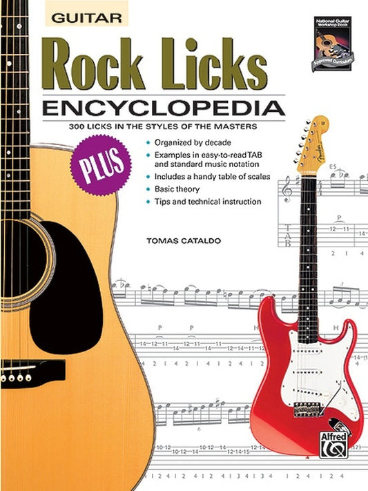 Rock Licks Encyclopedia Guitar Book