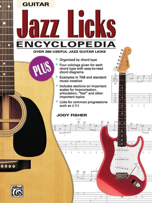 Jazz Licks Encyclopedia Guitar Book