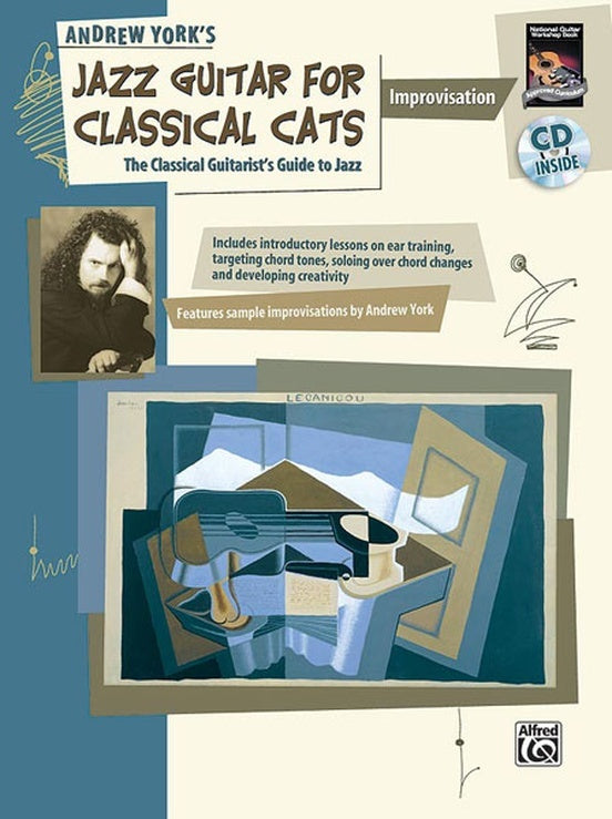 Jazz Guitar For Classical Catsimprov Book/CD