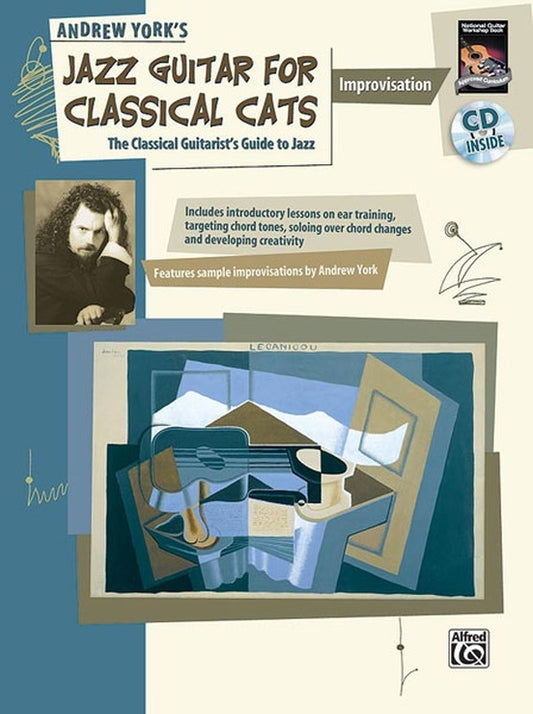 Jazz Guitar For Classical Catsimprov Book/CD