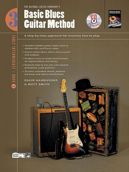 Basic Blues Guitar Method Book 3 with CD