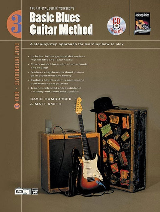 Basic Blues Guitar Method Book 3 with CD