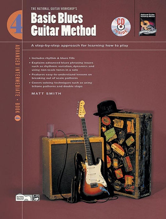 Basic Blues Guitar Method Book 4 with CD