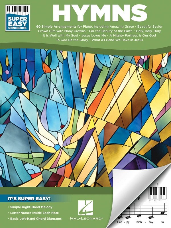 Hymns — Super Easy Songbook, E-Z Play (Hal Leonard)