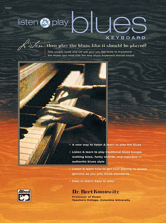 Listen And Play Blues Keyboard Book/CD