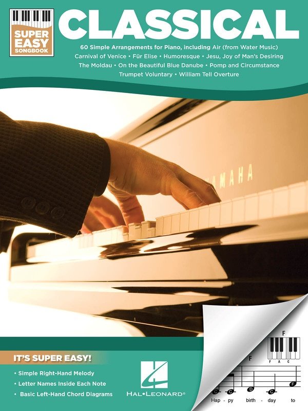 Classical — Super Easy Songbook, E-Z Play (Hal Leonard)