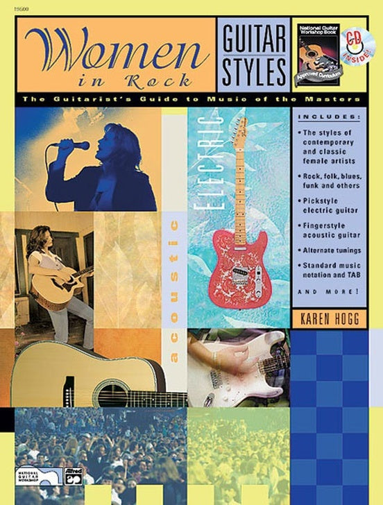 Women in Rock Guitar Styles Book with CD