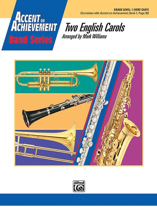Two English Carols Concert Band Sheet Music Grade 1