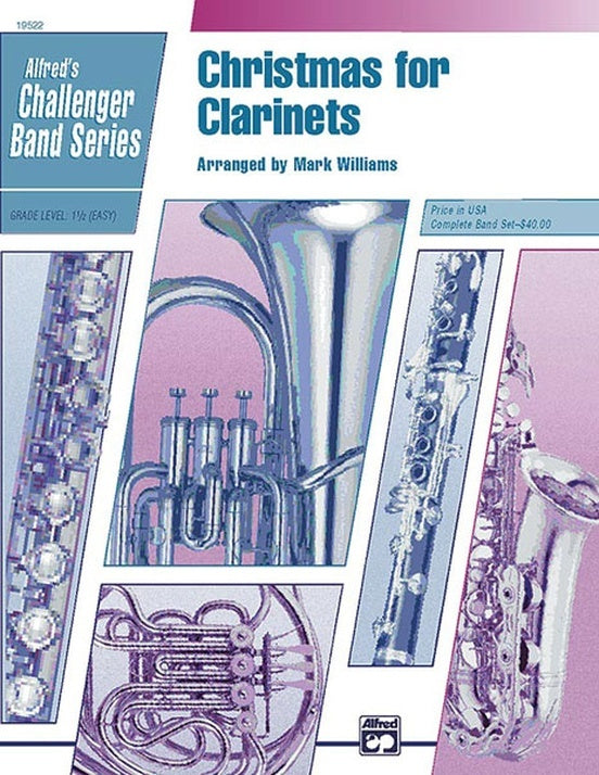 Christmas For Clarinet Concert Band Gr 1