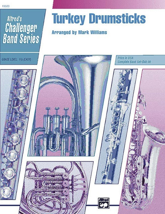 Turkey Drumsticks Concert Band Sheet Music Grade 1.5