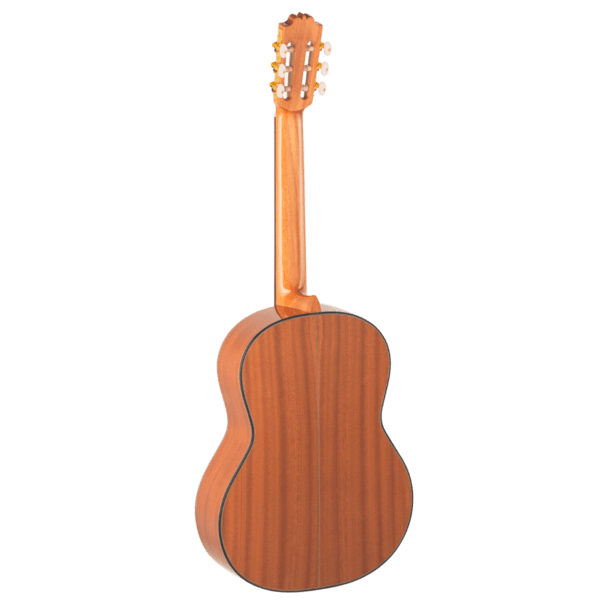 Admira A2 Solid-Top Classical Guitar B-Stock with Solid Cedar Top, Mahogany Neck, and Gold-Plated Lyre Machine Heads — view 2