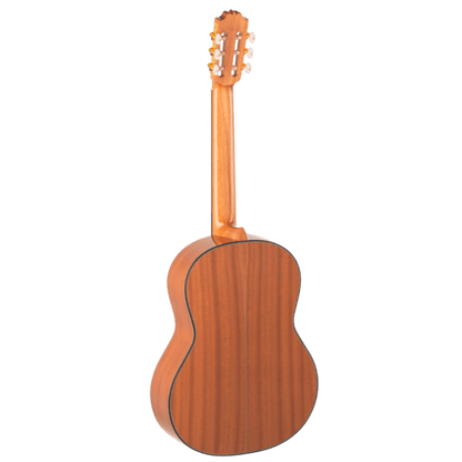 Admira A2 Solid-Top Classical Guitar B-Stock with Solid Cedar Top, Mahogany Neck, and Gold-Plated Lyre Machine Heads — view 2