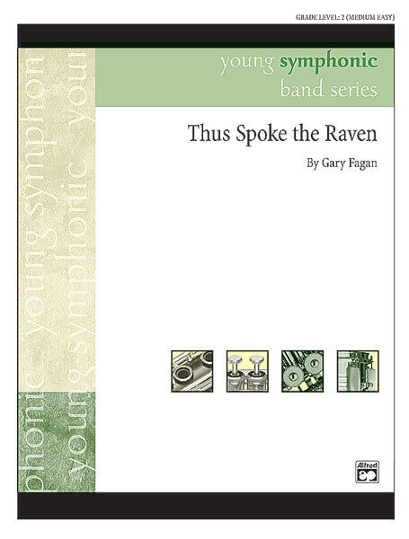 Thus Spoke the Raven Concert Band Sheet Music CB Gr 2 Fagan Gary