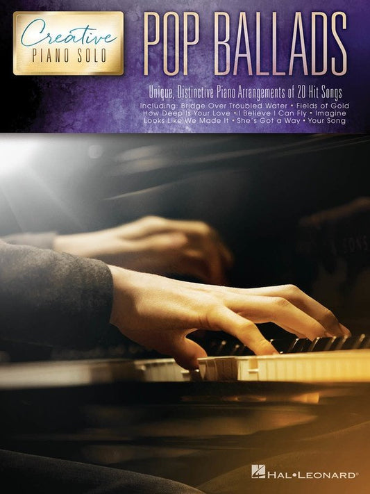Pop Ballads — Creative Piano Solo (Hal Leonard)
