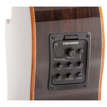 Admira Crossover Classical Guitar - 48mm Fingerboard, Solid Cedar Top, Fishman Presys Blend Preamp, Rosewood Sides and Back, Gloss Finish — view 4