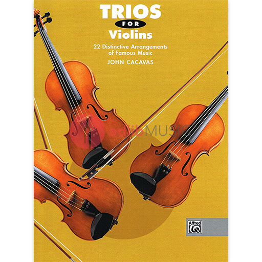 Trios for Violins - Sheet Music Collection with 22 Arrangements