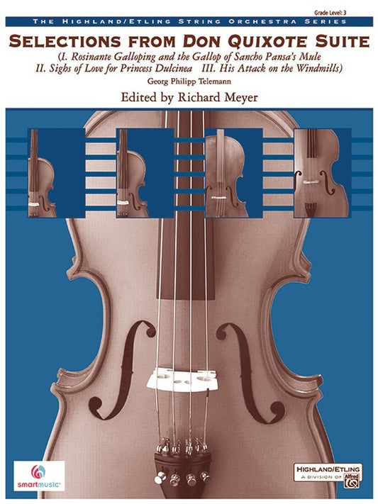 Selections From Don Quixote Suite String Orchestra Gr 3