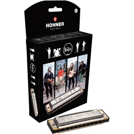 Hohner The Beatles Signature Series Harmonica with Case and Classic Logo