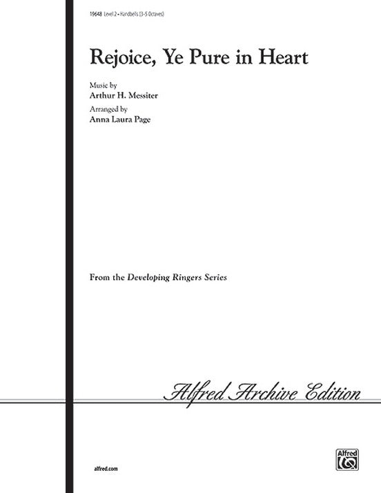 Rejoice Ye Pure In Heart Handbells 3-5 Oct