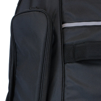 HQ Ultra-Pro Double Bass Bag with Wheel System 7/8 - Black — view 7