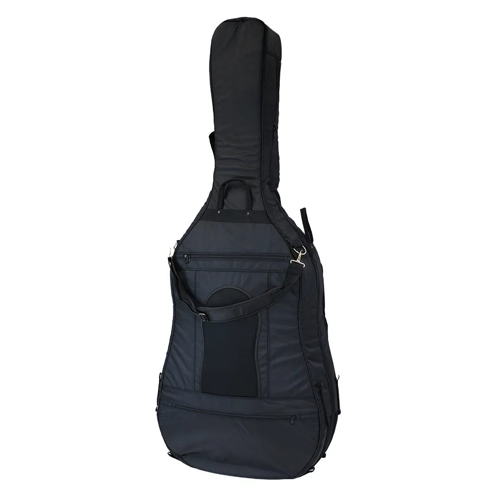 HQ Ultra-Pro Double Bass Bag with Wheel System 7/8 - Black — view 3