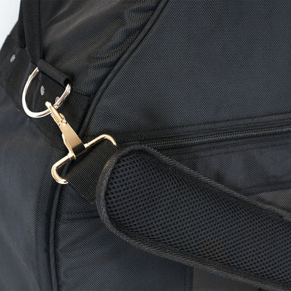 HQ Ultra-Pro Double Bass Bag with Wheel System 3/4 - Black — view 6