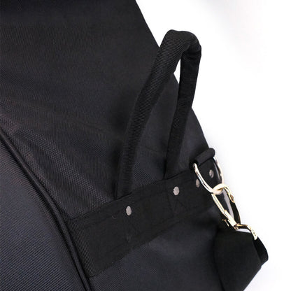 HQ Ultra-Pro Double Bass Bag with Wheel System 3/4 - Black — view 5