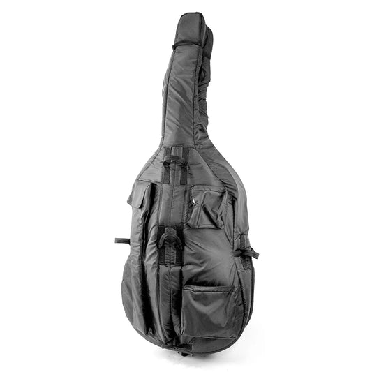 HQ Cobble Pro Grade Double Bass Bag Black 7/8 Size