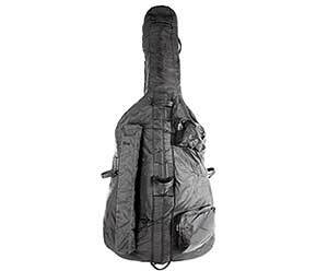 Double Bass Bag-Bobelock Black 3/4