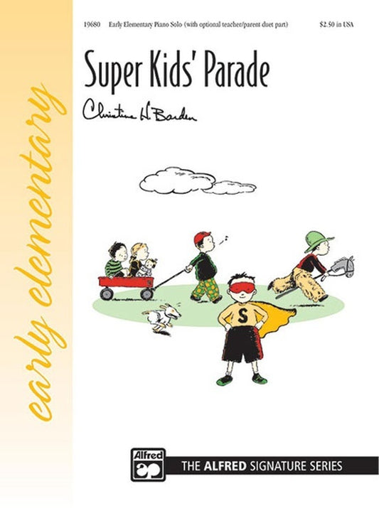 Super Kids Parade Piano Sheet Music