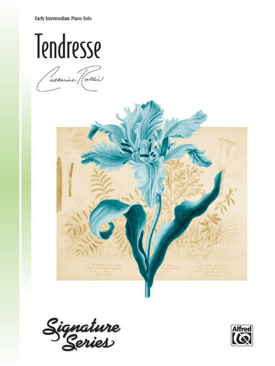 Tendresse Piano Sheet Music Solo