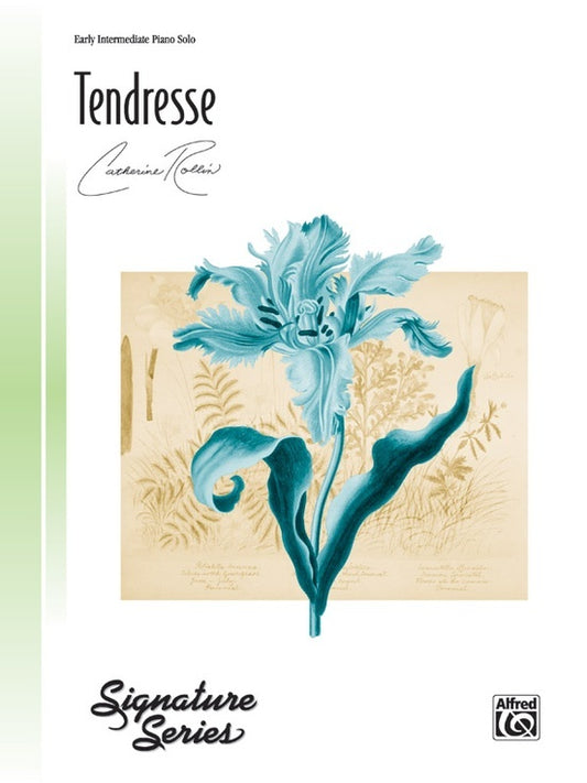 Tendresse Piano Sheet Music Solo