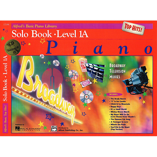 ABPL Top Hits Solo Book 1A with CD - Piano Sheet Music — view 2