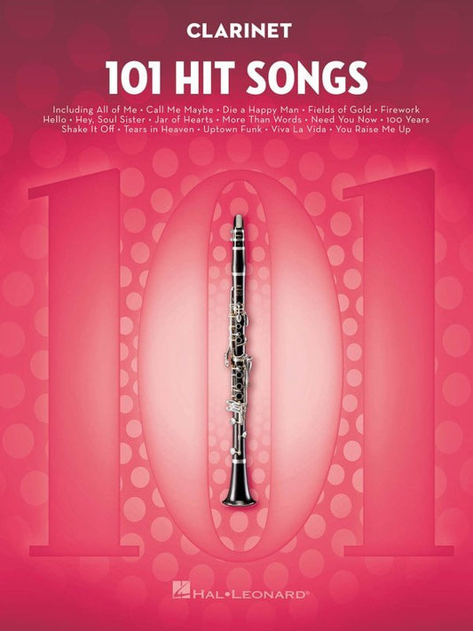 101 Hit Songs for Clarinet — 101 Instrumental Folios (Hal Leonard)