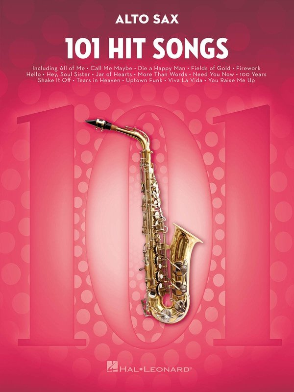 101 Hit Songs for Alto Sax — 101 Instrumental Folios (Hal Leonard)