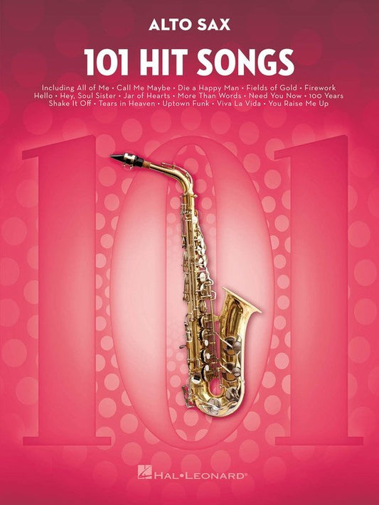 101 Hit Songs for Alto Sax — 101 Instrumental Folios (Hal Leonard)