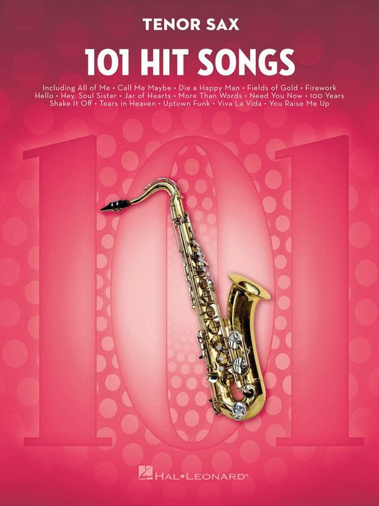 101 Hit Songs for Tenor Sax — 101 Instrumental Folios (Hal Leonard)