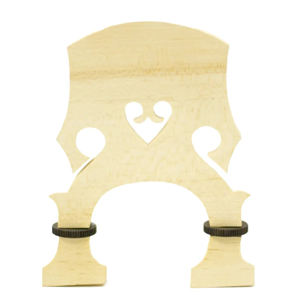 Double Bass Bridge with Adjustable Wheels - Enrico Student Plus 1/10, 95mm Leg Width