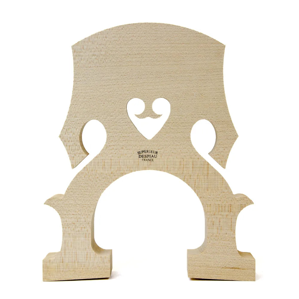 Double Bass Bridge Despiau 2 D Treated 1/2