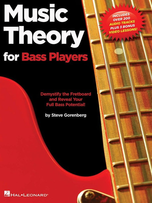Music Theory for Bass Players — Standard Notation & TAB, Book/Online Media (Hal Leonard)