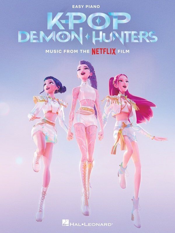 KPop Demon Hunters Easy Piano Songbook - 9 Songs from Netflix Film