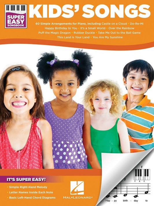 Kids Songs — Super Easy Songbook, E-Z Play (Hal Leonard)