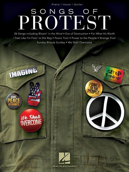 Songs of Protest — Piano/Vocal/Guitar (Hal Leonard)