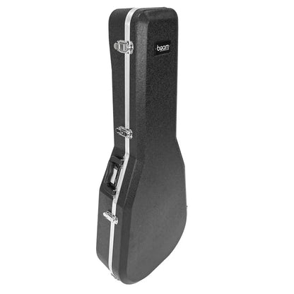 Beam Accessories ABS Classical Guitar Case with Plush Interior and Storage Compartment