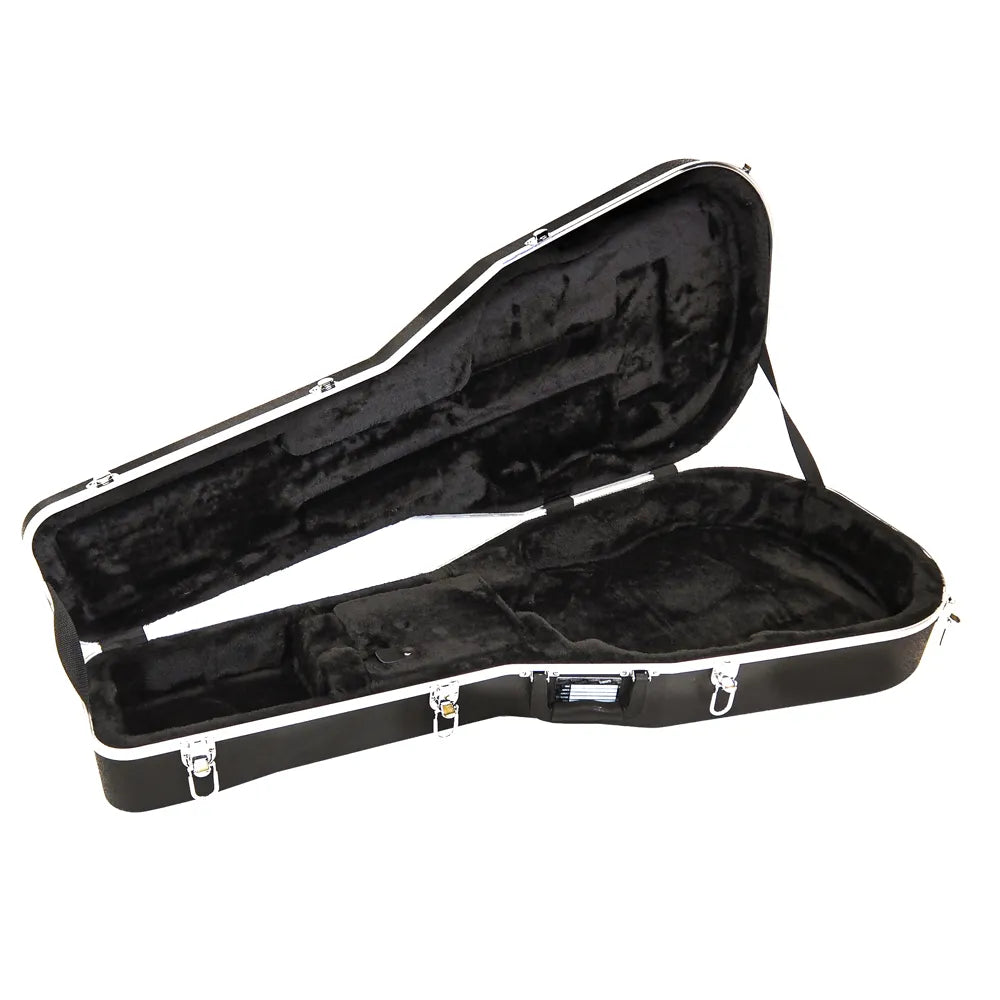 Beam Accessories ABS Dreadnought Guitar Case with Plush Lining and Storage Compartment — view 4