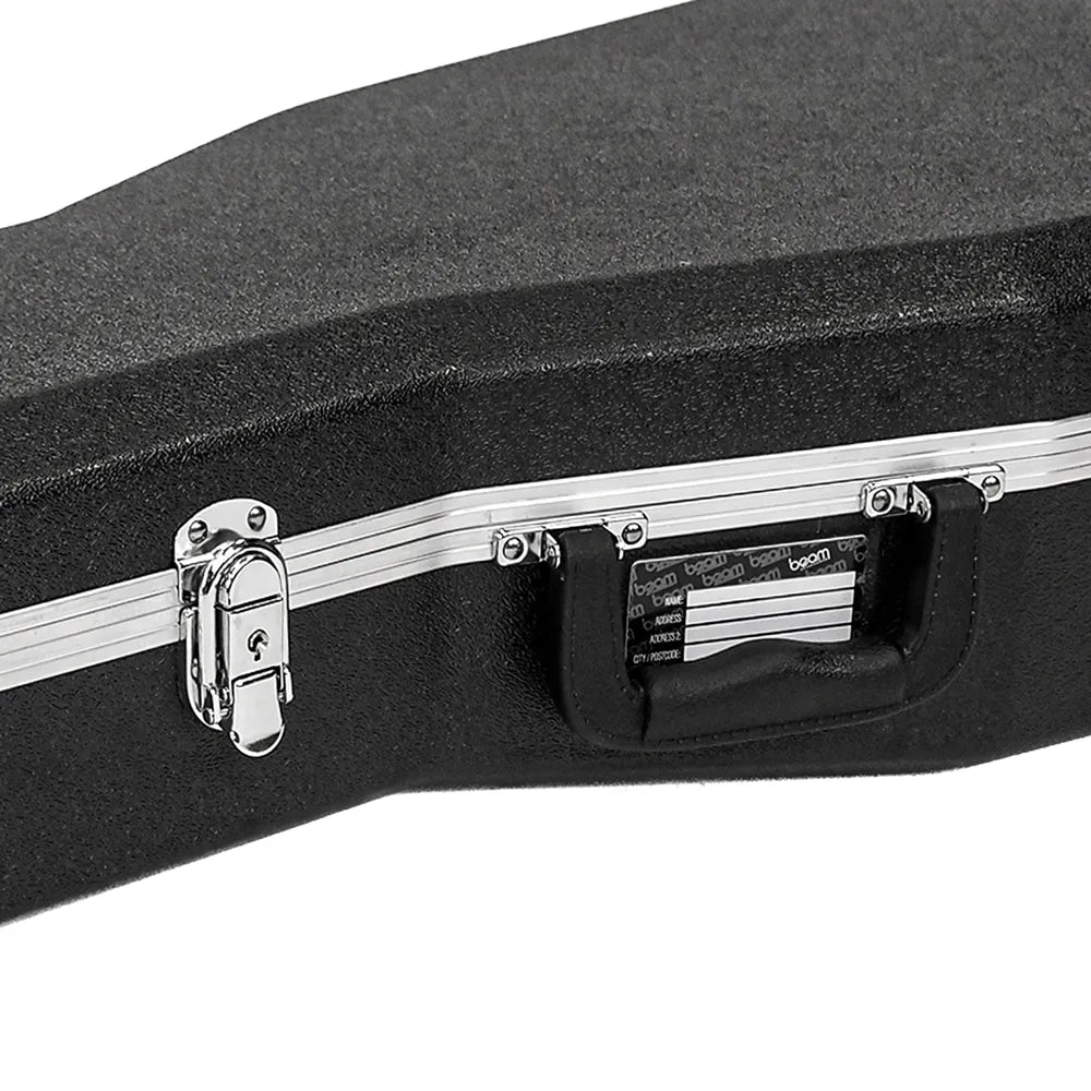 Beam Accessories ABS Dreadnought Guitar Case with Plush Lining and Storage Compartment — view 5