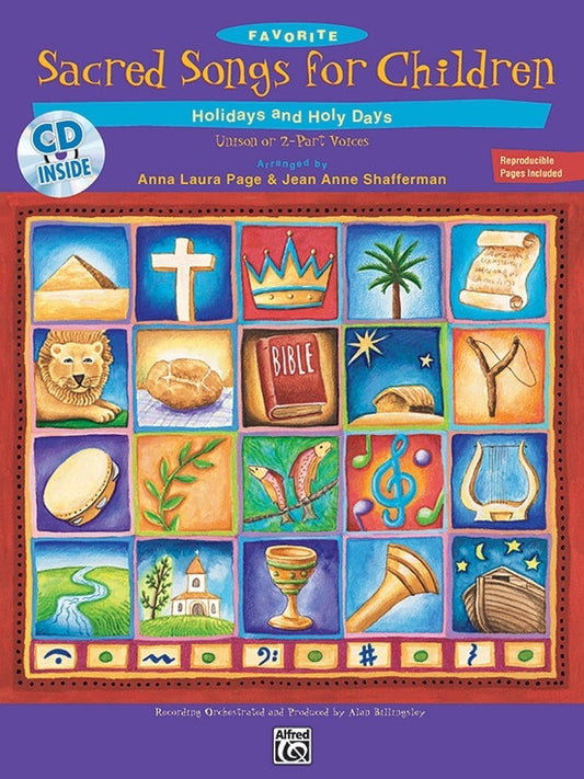 Favourite Sacred Song For Children Book/CD