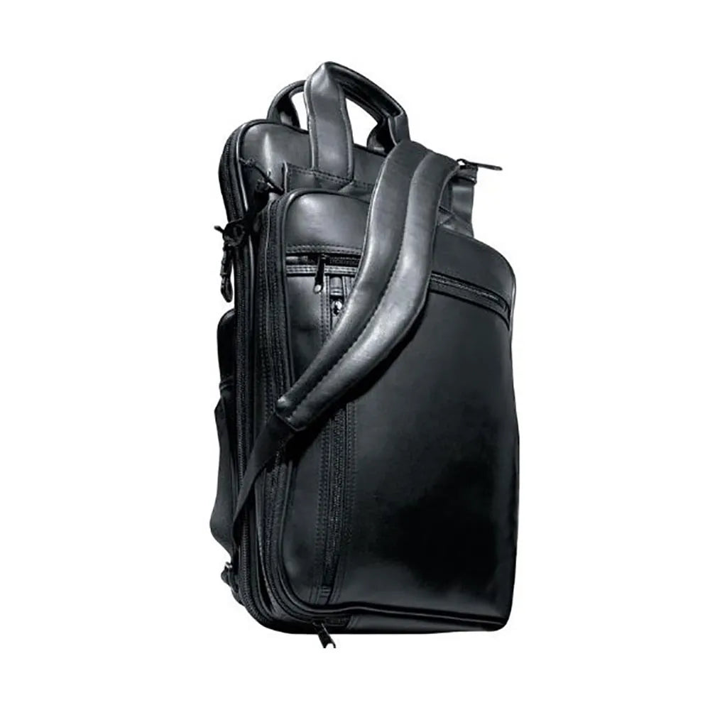 Kaces Not Leather Pro Drum Stick/Mallet Bag with 10 Pockets and Padded Shoulder Strap